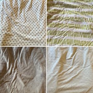 Pottery Barn Kids Luxe Fitted Chamois Sheet Bundle